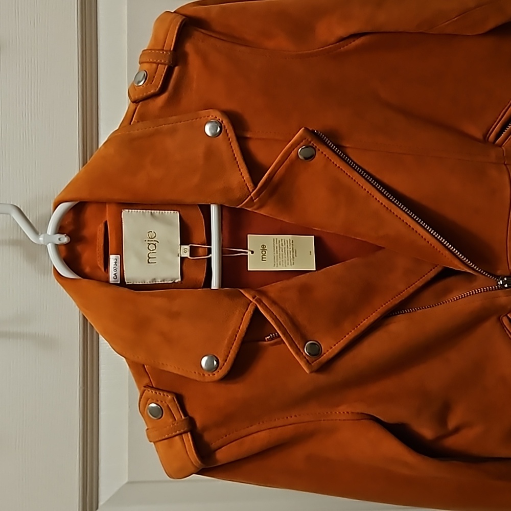 MAJE Goatskin Jacket size 40